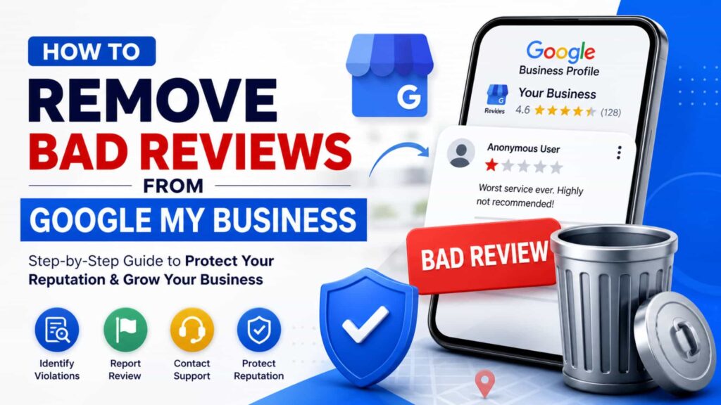 Know How to Remove Bad Reviews from Google My Business