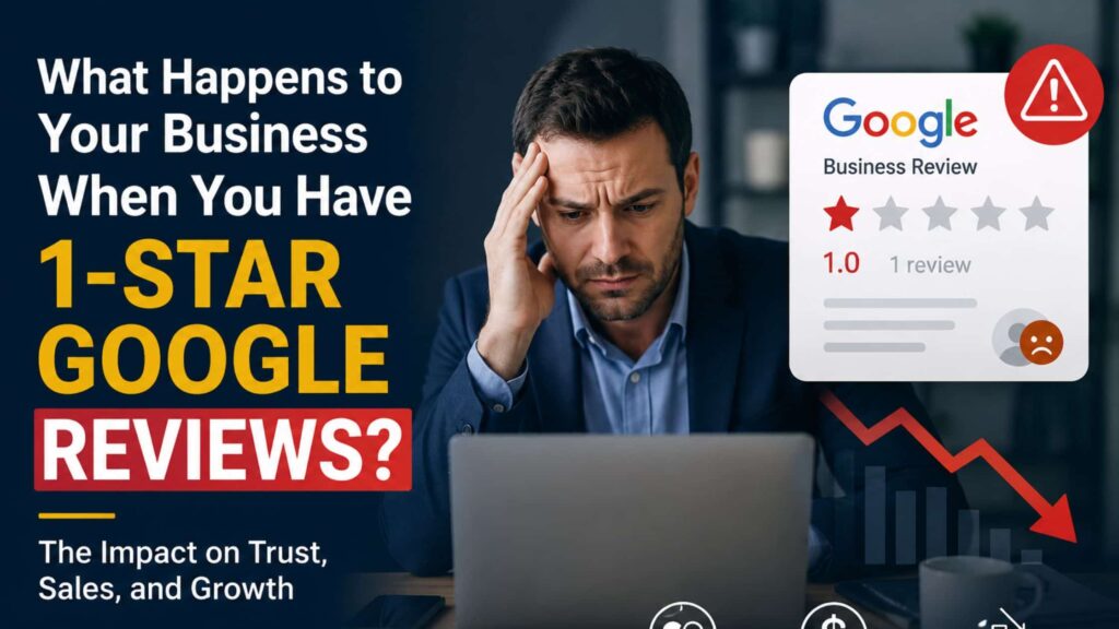 Know What Happens to Your Business When You Have 1-Star Google Reviews?