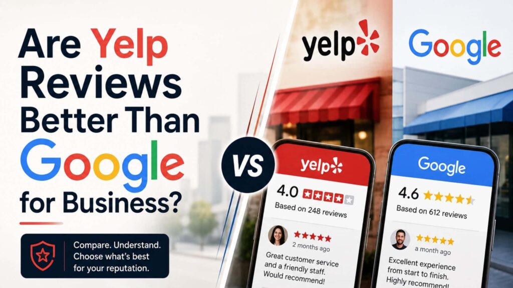 Yelp vs Google Reviews Comparison