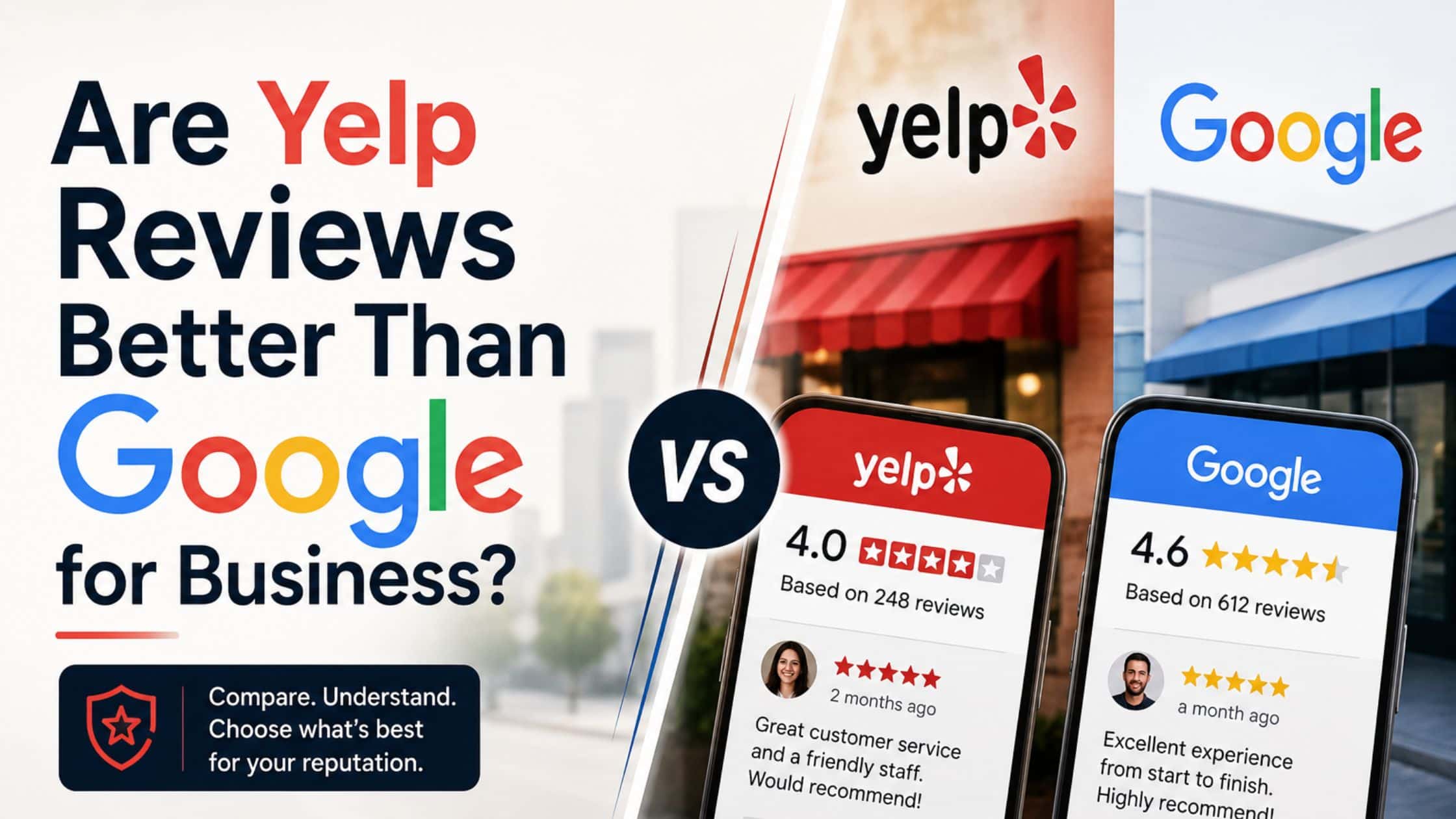 Yelp vs Google Reviews Comparison