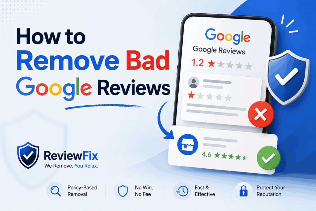 How to Remove Bad Google Reviews